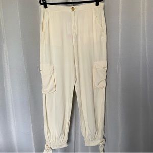 🆕 ZARA Linen blend Cargo pants